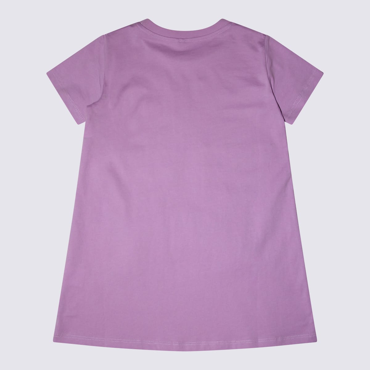 Shop Stella Mccartney Purple And Green Cotton T-shirt