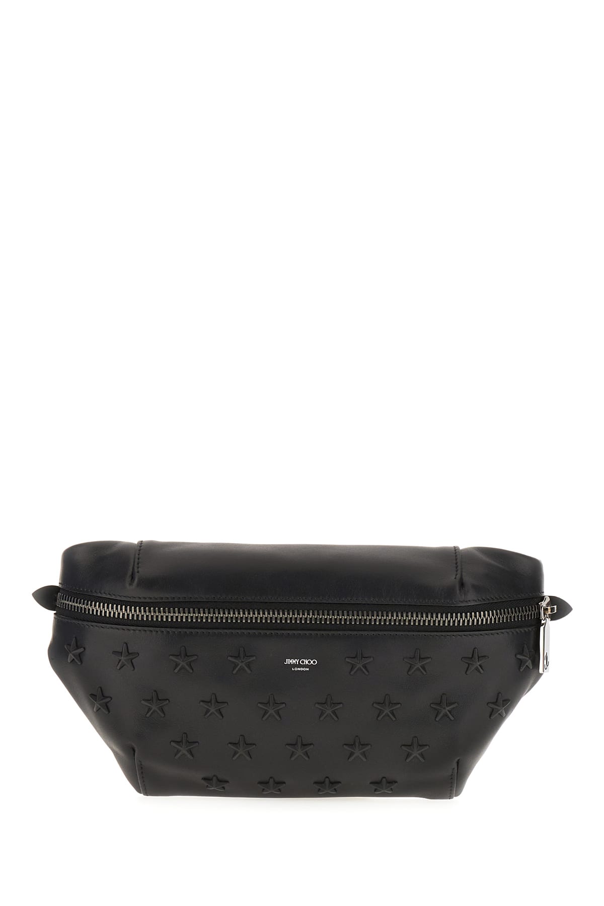 Jimmy Choo Black Leather Belt Bag