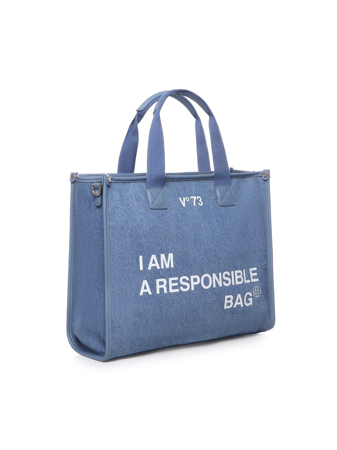V73 RESPONSIBILITY COTTON TOTE BAG