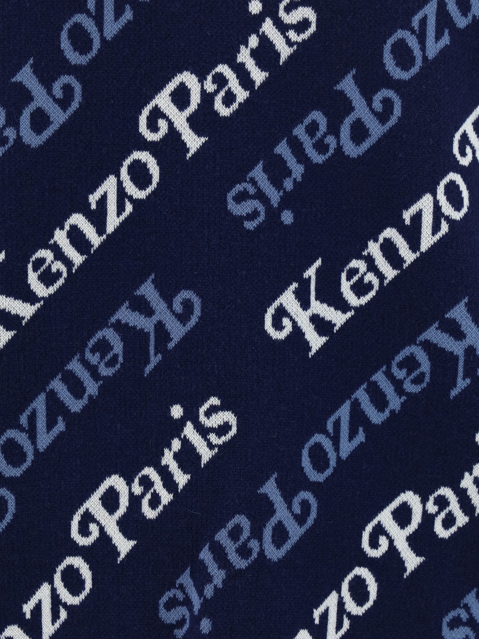 Shop Kenzo Sweater In Blue