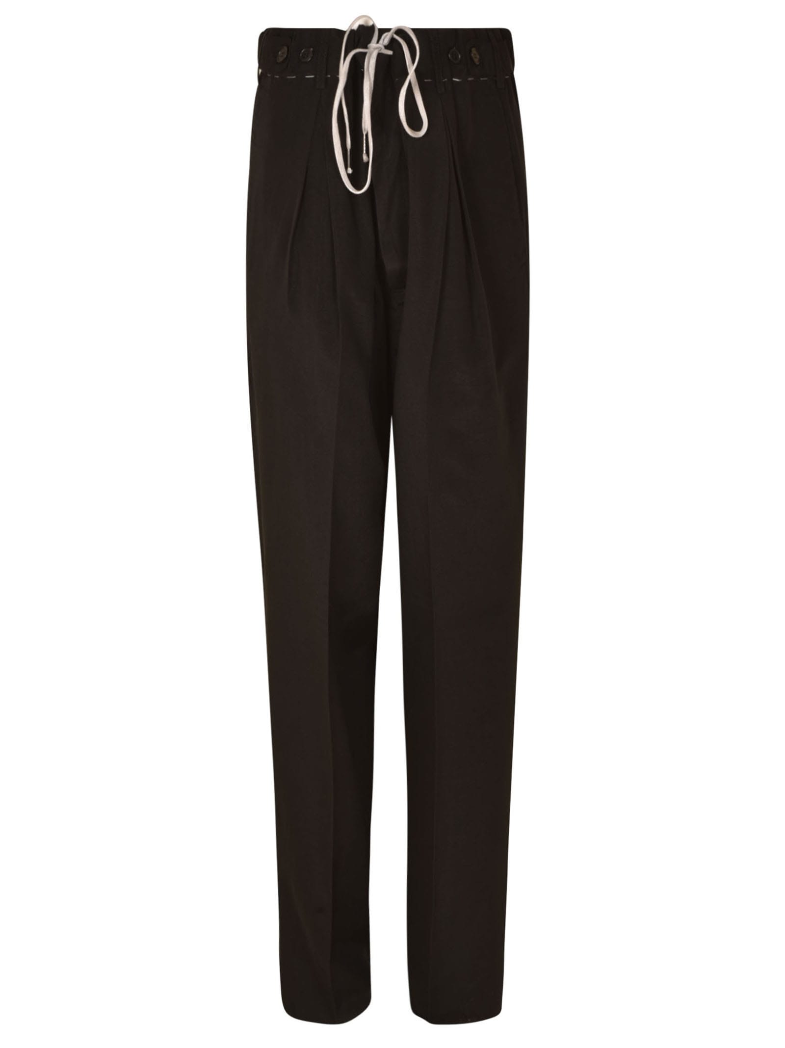 MAISON MARGIELA STRAIGHT LACED TROUSERS