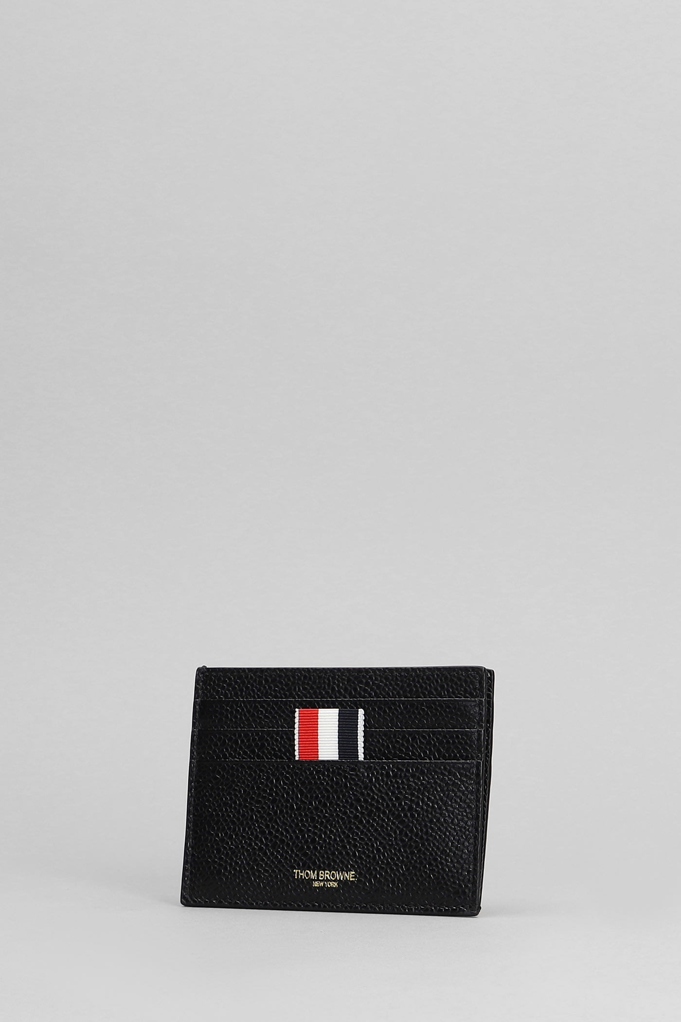 Shop Thom Browne Wallet In Black Leather