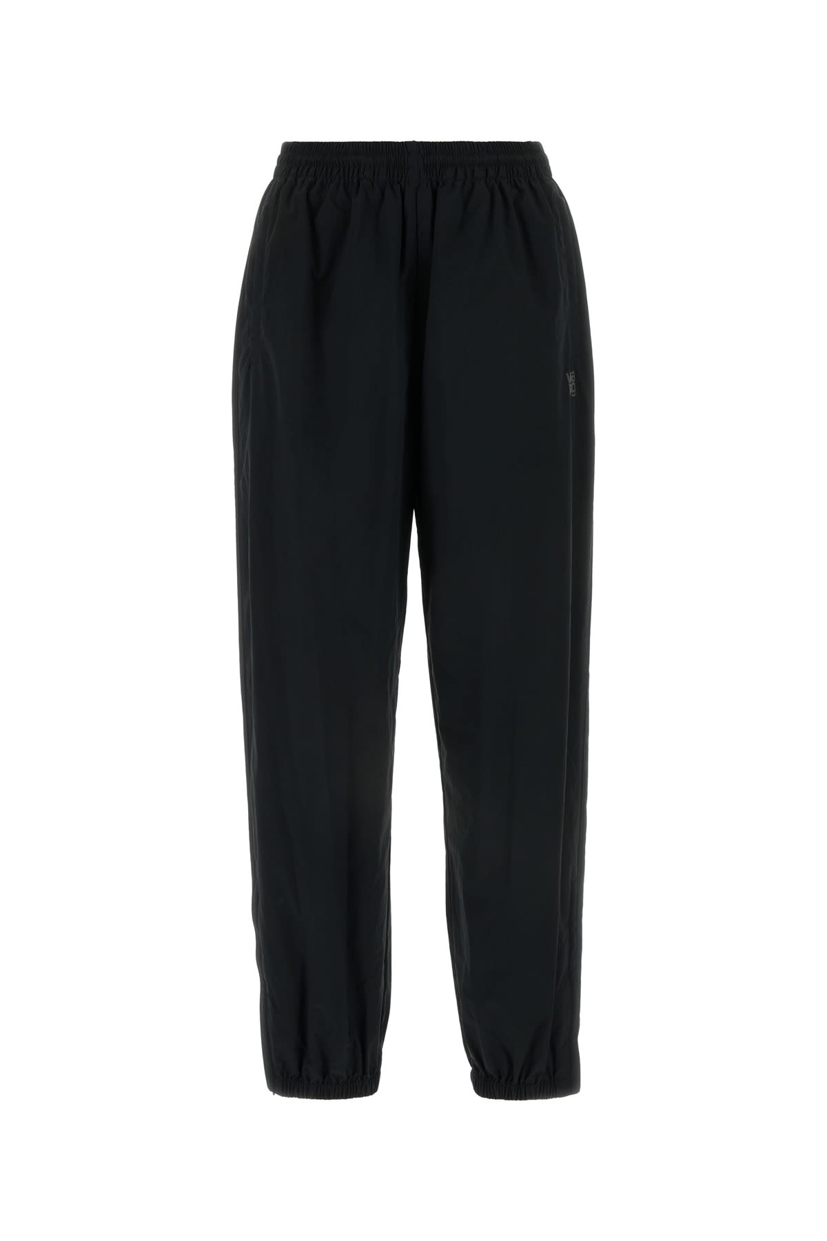 Shop Alexander Wang T Track Pant With Wang Puff Logo In Black