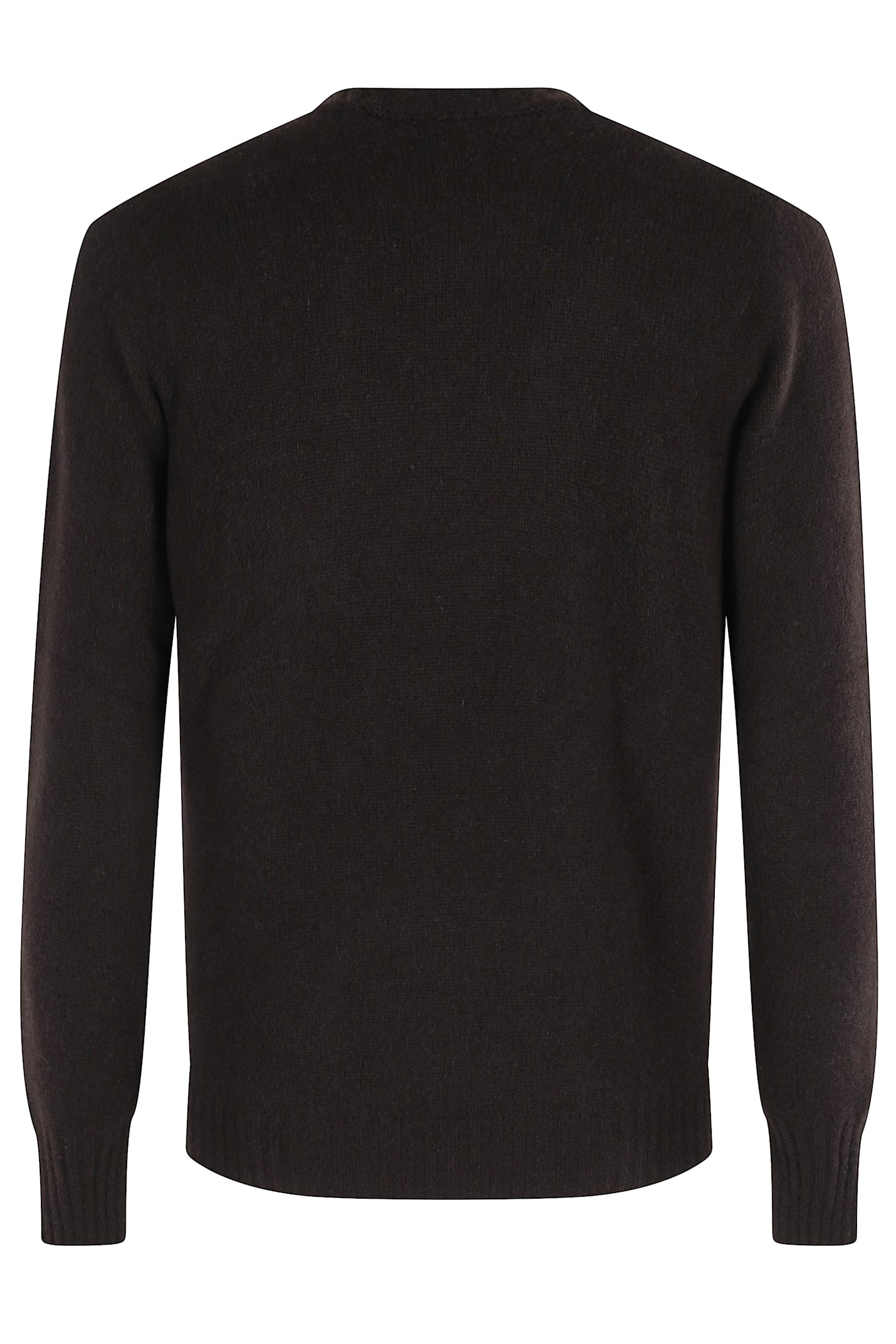 Drumohr G Collo Cashmere Coccola Soft Doppio Filo Tubolare In Brown