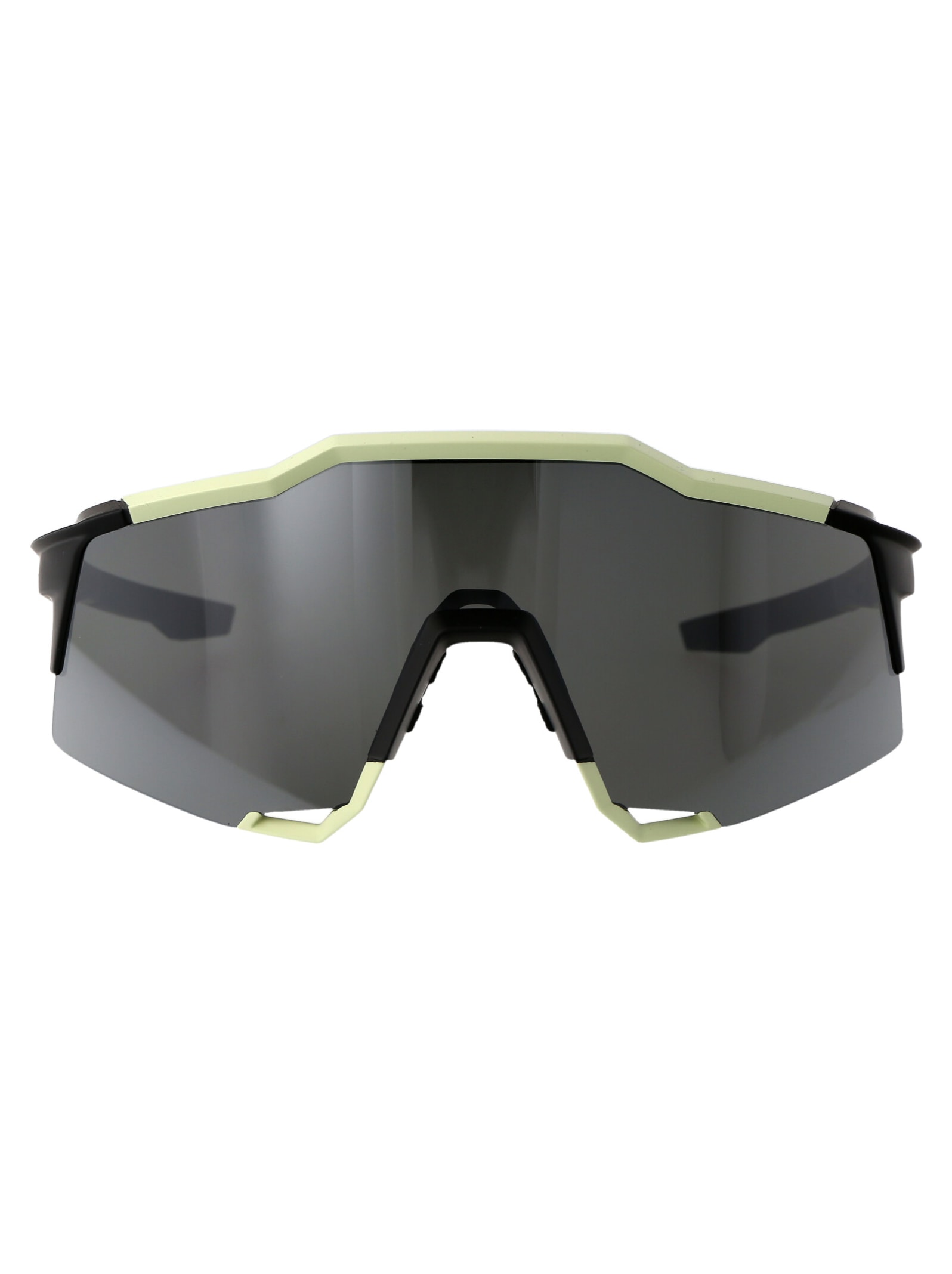 100% Speedcraft Sunglasses In Soft Tact Glow Black Mirror Lens