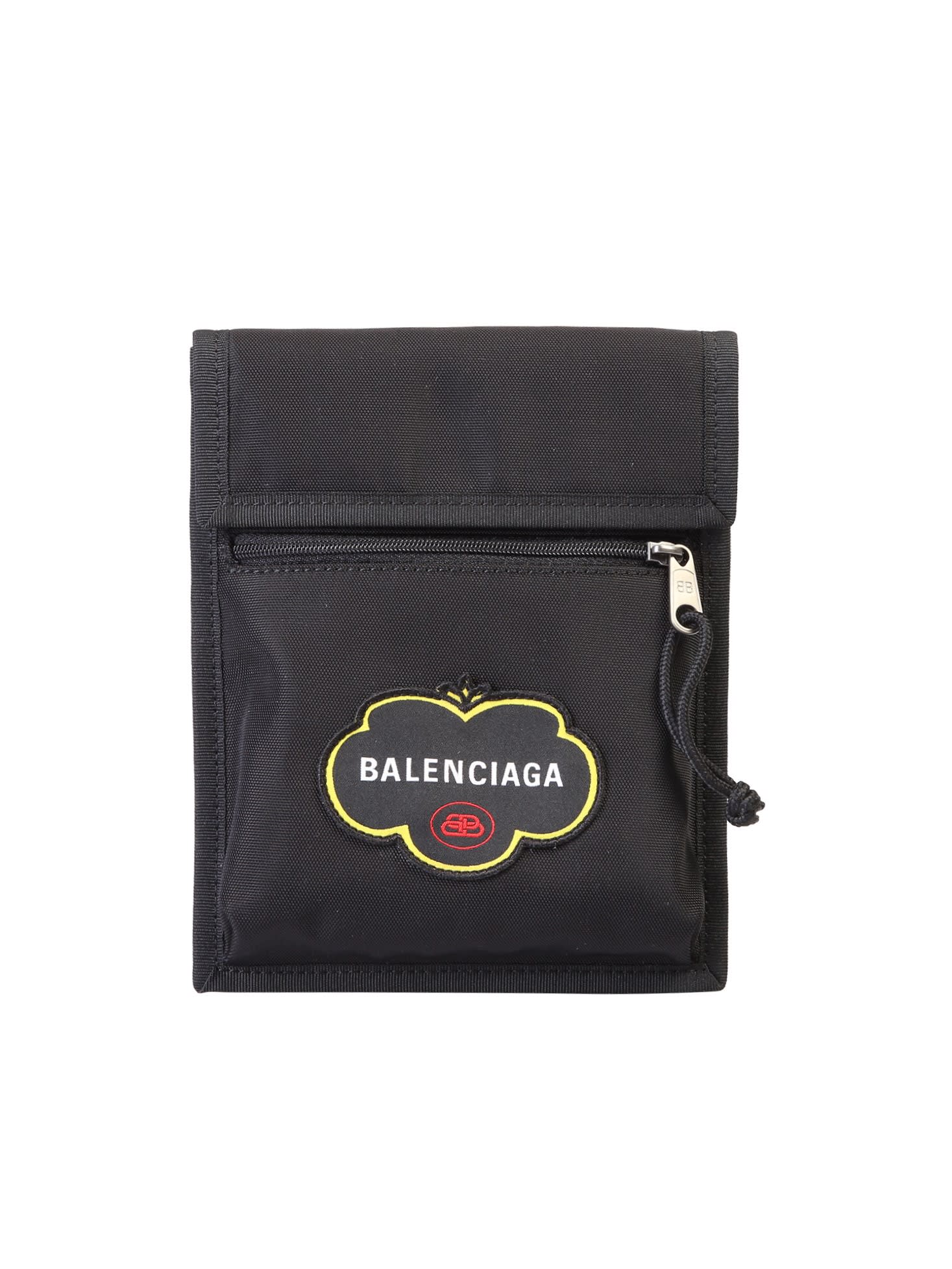Balenciaga Explorer Bag In Black