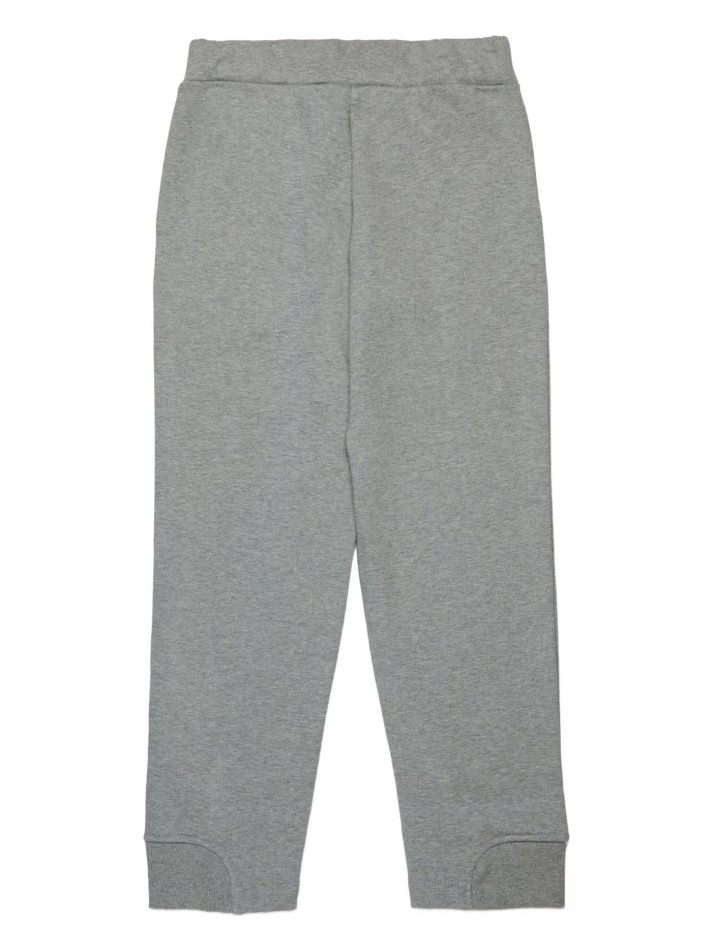 Marni Kids Gray Fleece Trousers In Gray