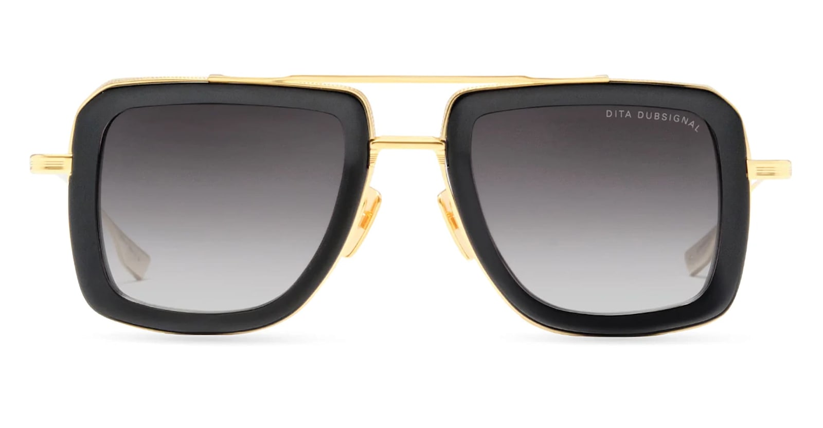 Dubsignal - Yellow Gold / Black Sunglasses