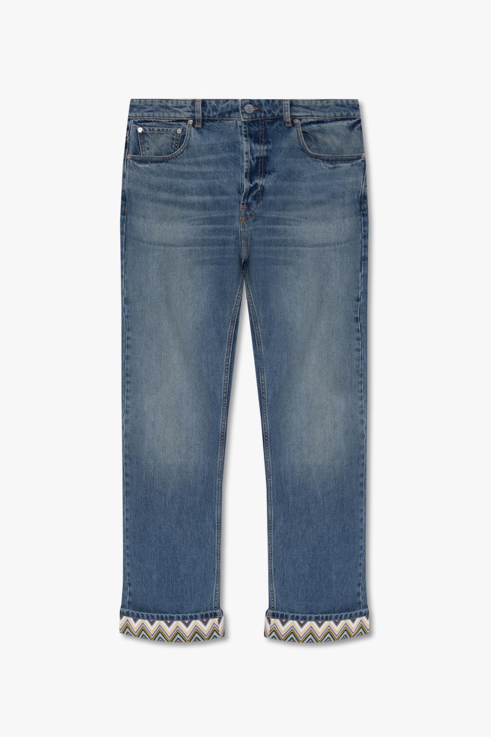 Shop Missoni Jeans With Straight Legs In Lo
