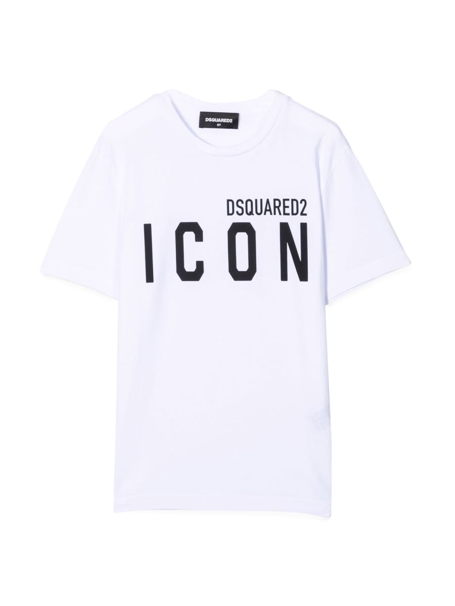 Shop Dsquared2 Relax Icon Maglietta In White