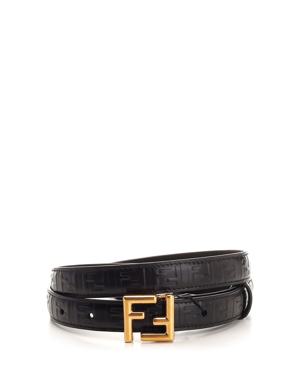 Belt With Ff Logo Buckle