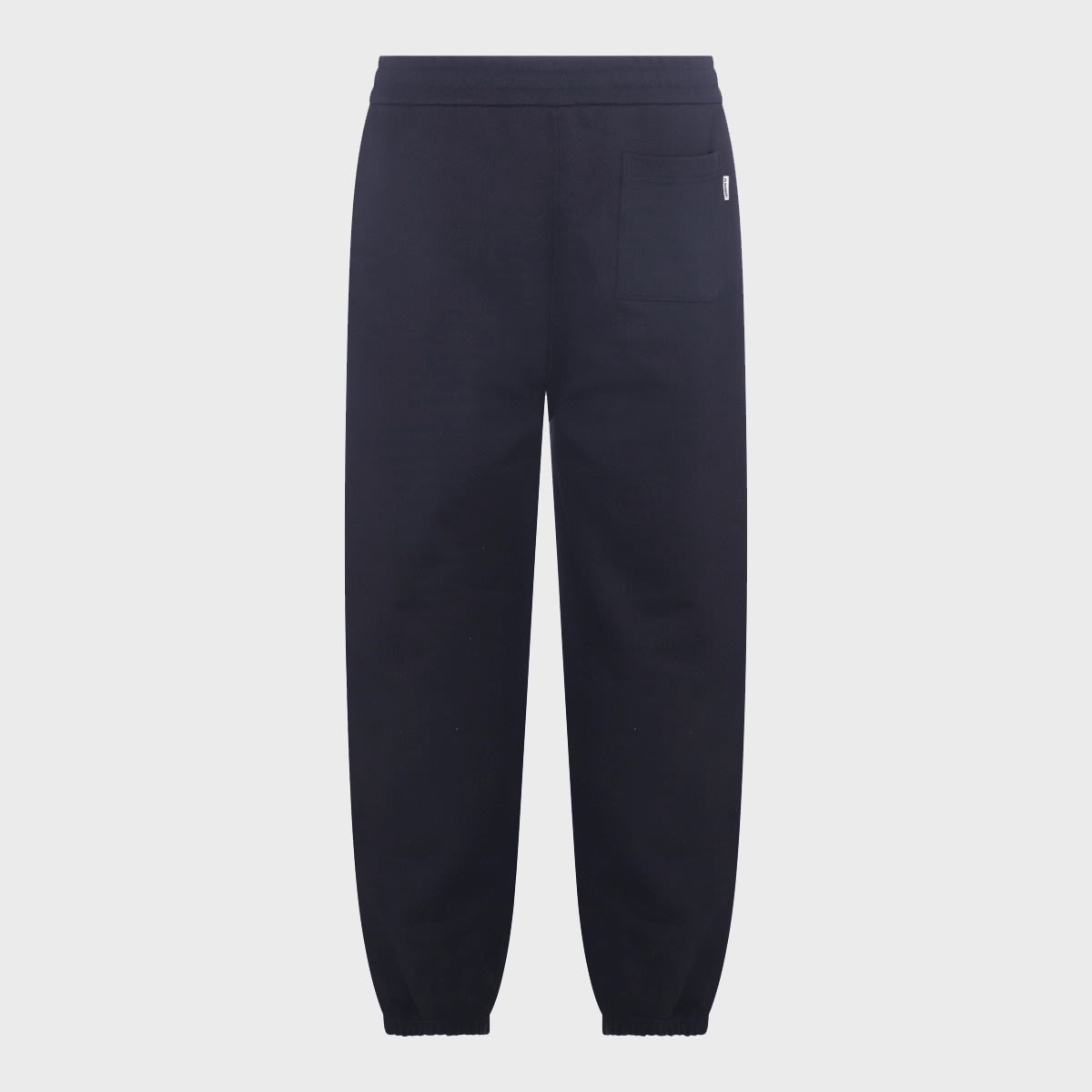 Shop Jil Sander Midnight Cotton Track Pants In Blue