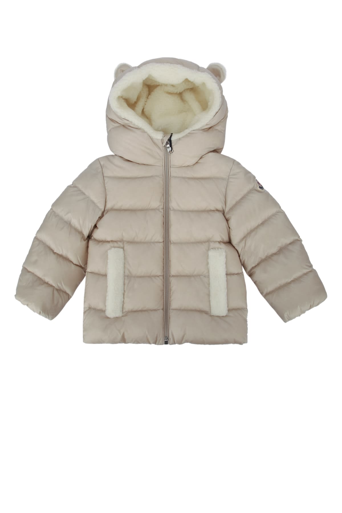 Moncler Baby Borgan Jacket In Red