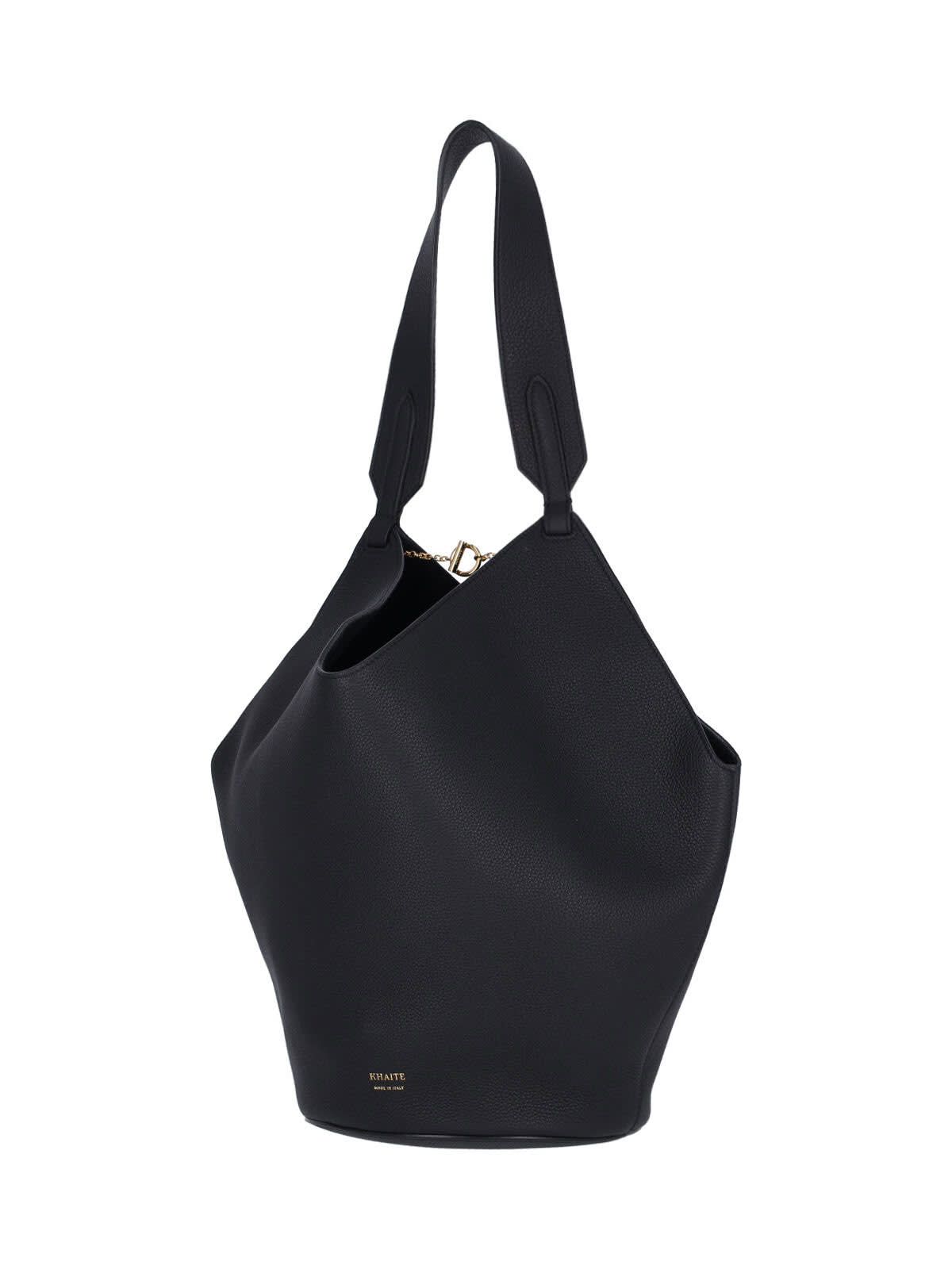 Khaite Small Lotus Tote Bag In Black
