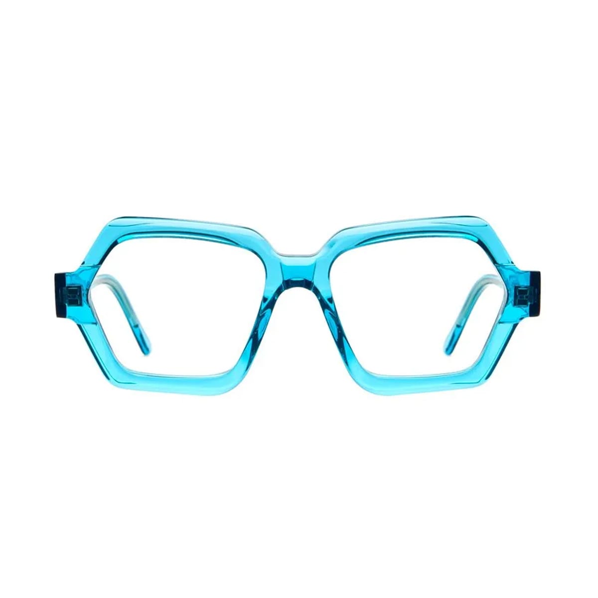 Shop Kuboraum Maske K38 Tq Turquoise Glasses In Turchese