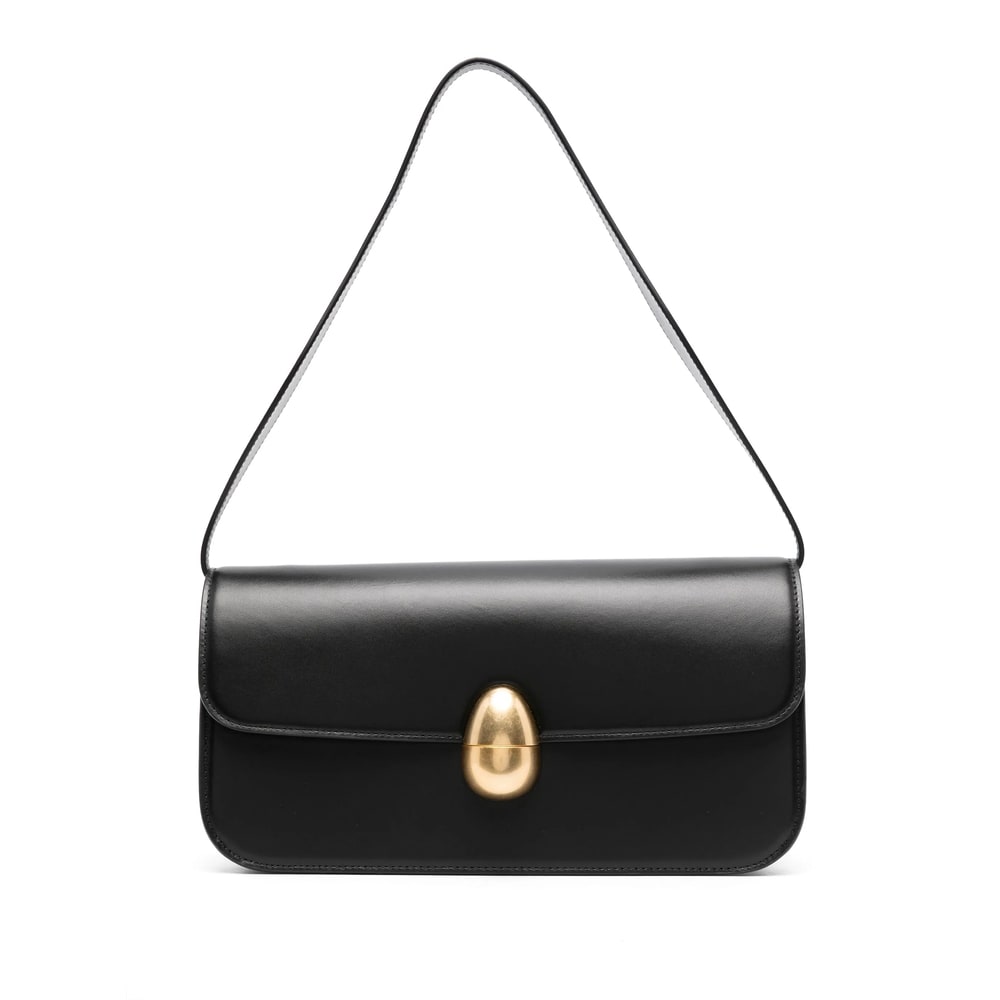 Neous Leather Shoulder Bags In Black