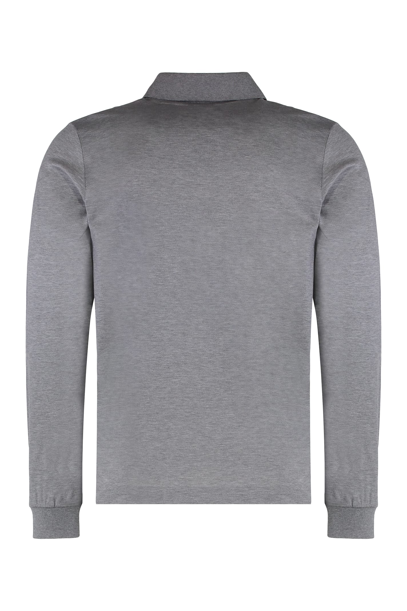 Paul&amp;shark Cotton Piqué Polo Shirt In Gray