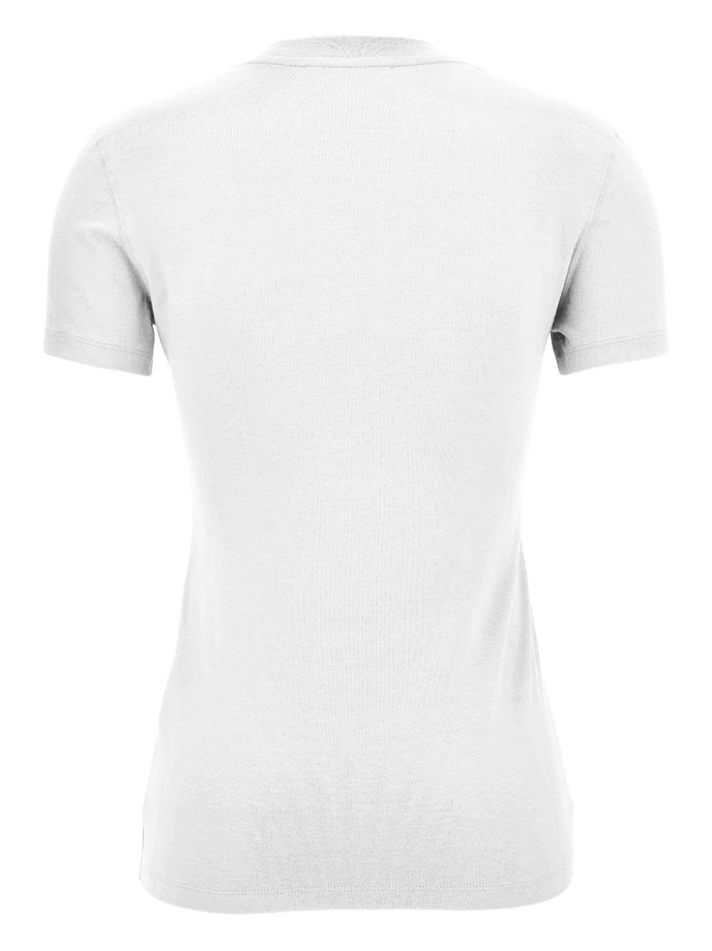 Versace Jeans Couture Printed T-shirt In White