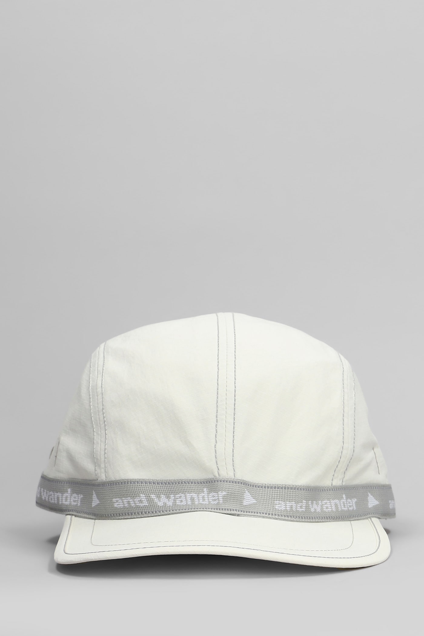 And Wander Hats In White Nylon