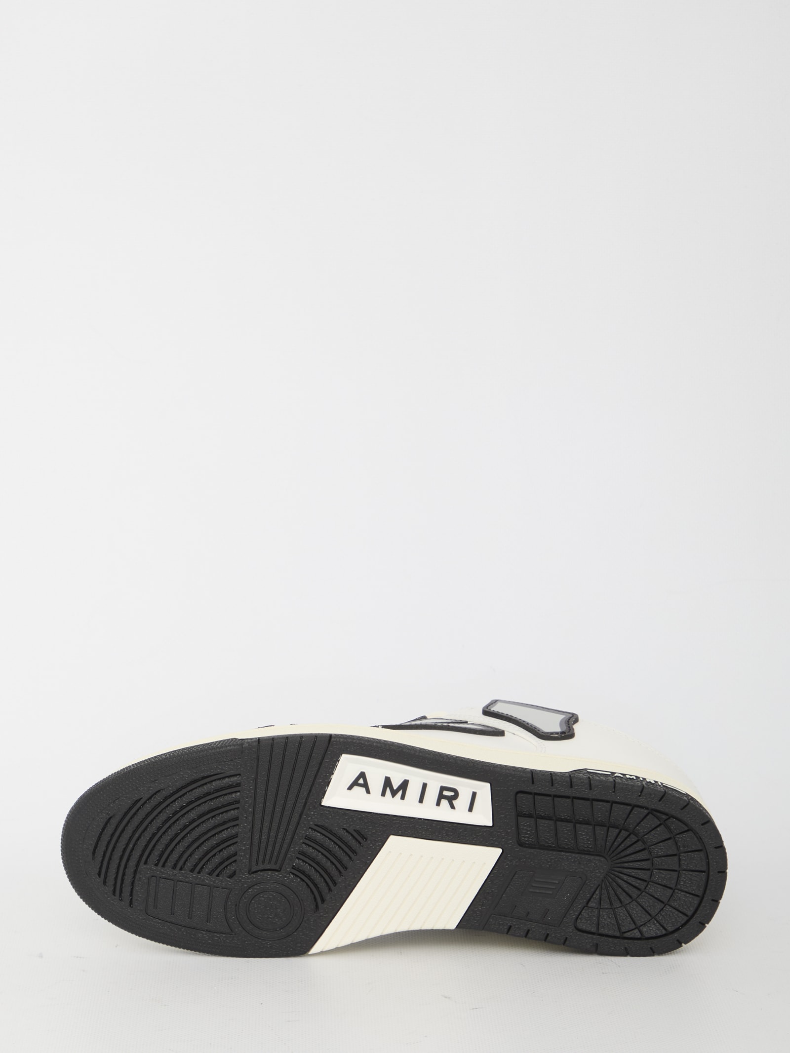 Shop Amiri Chunky Skel Top Low Sneakers In White
