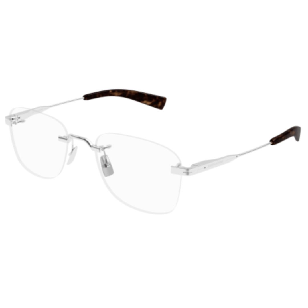 Saint Laurent Sl 744-001 Silver-silver-transparent