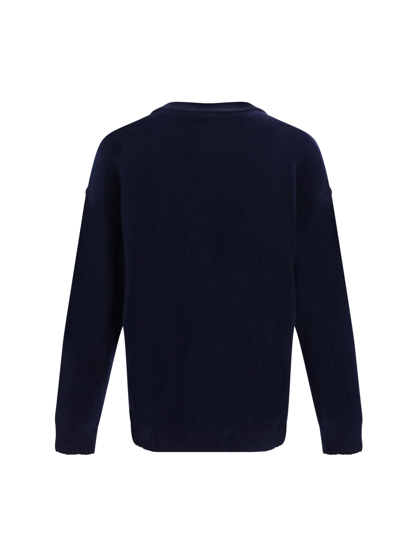 Shop Laneus Sweater In Navy