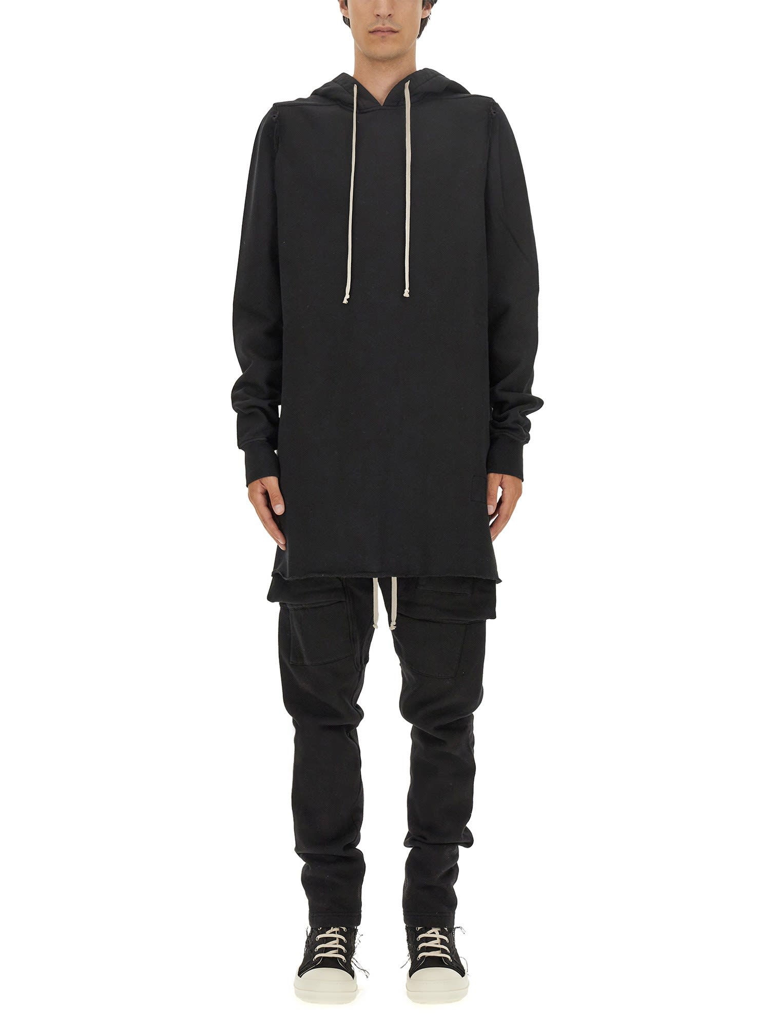 Shop Drkshdw Hoodie Fleece In Black