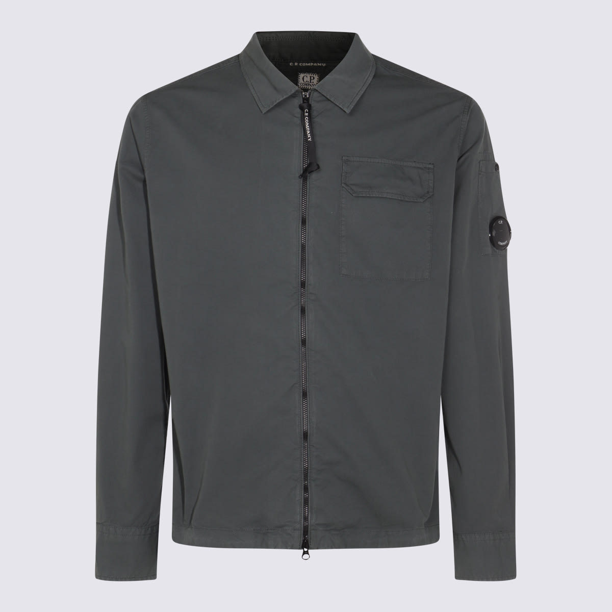 C. P. Company Dark Grey Cotton Shirt