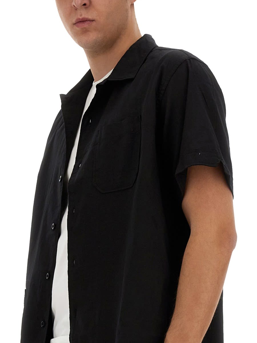 Shop Engineered Garments Cotton Shirt In Black