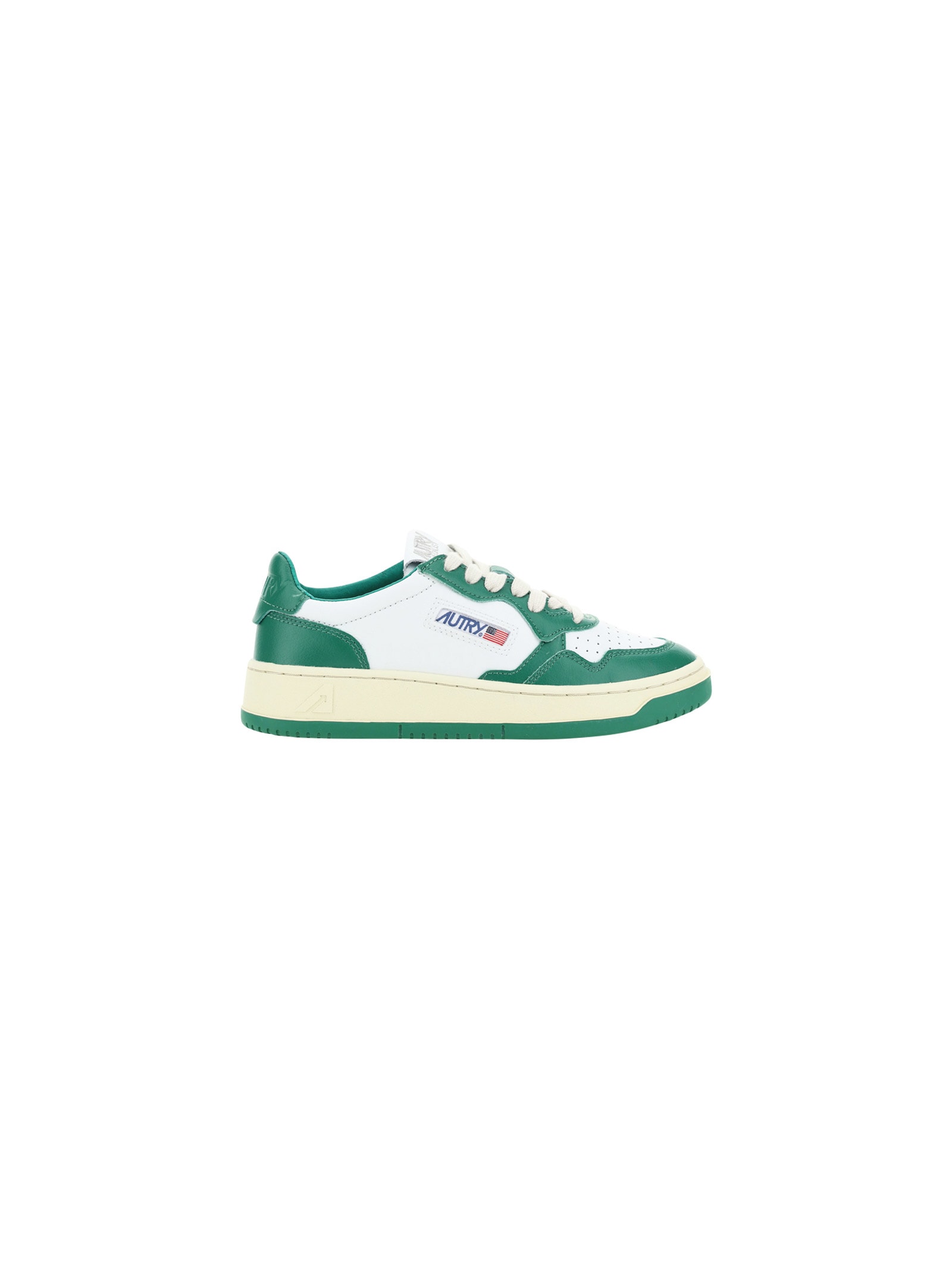 Autry Low 01 Sneakers In Green