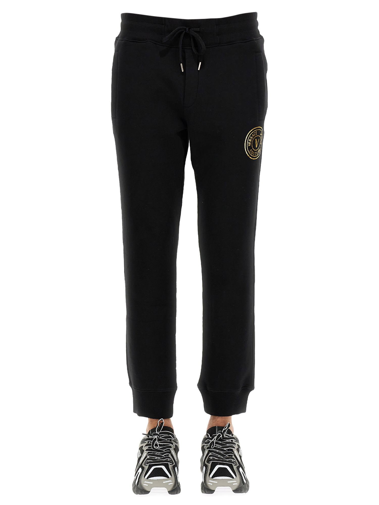 Versace Jeans Couture Sports Pants With V-emblem