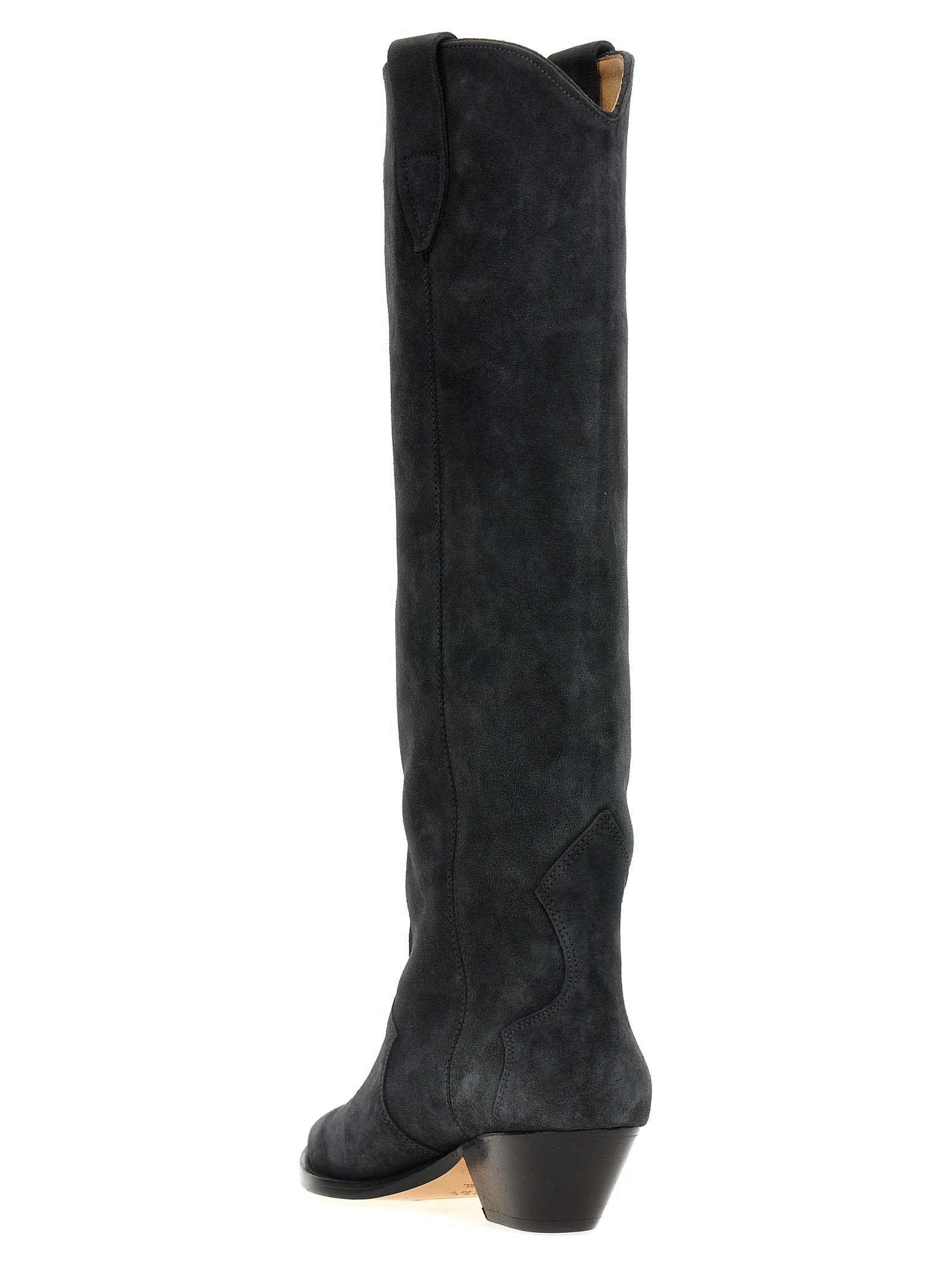 Shop Isabel Marant Denvee Boots In Black