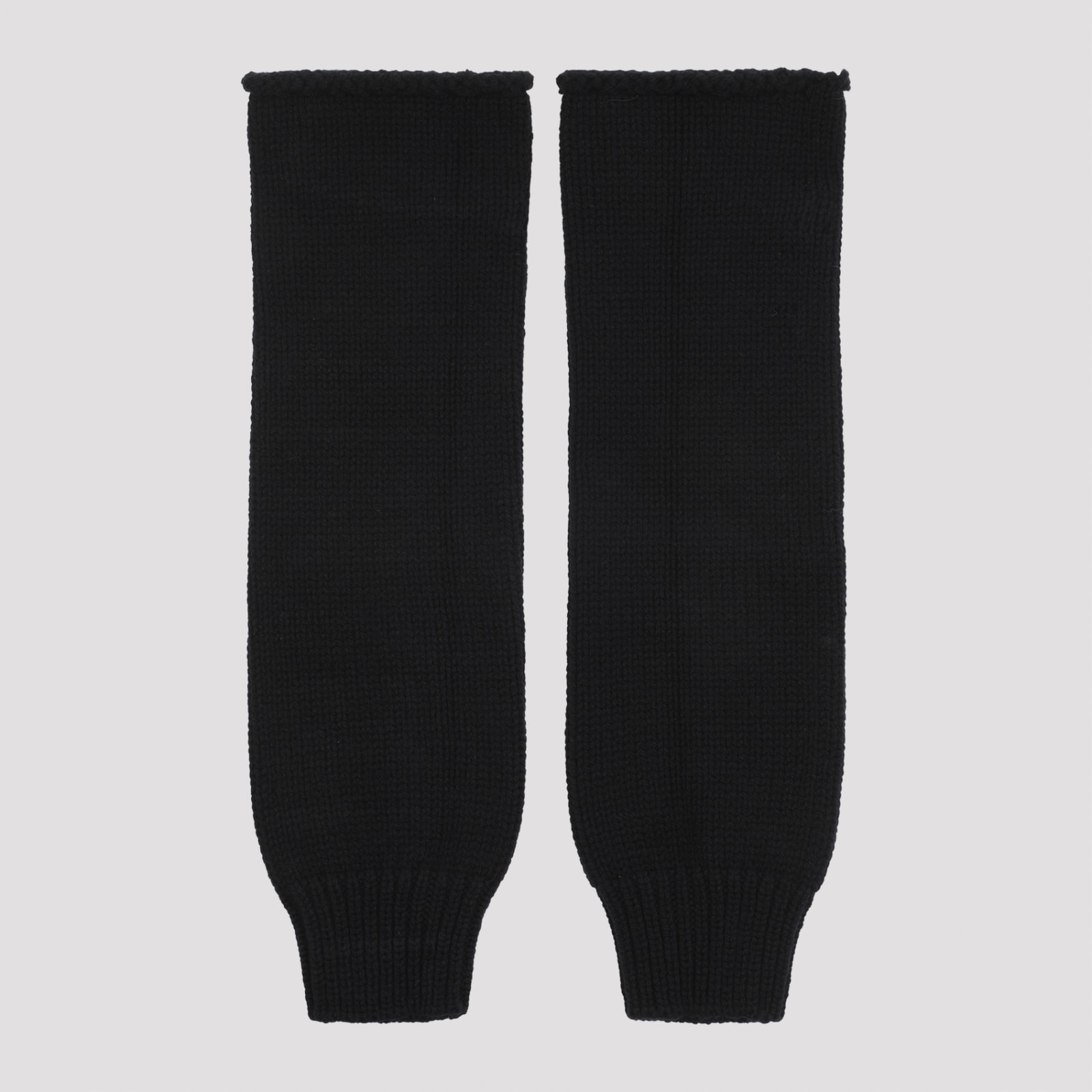 Shop Dries Van Noten Moira Cuffs Sleeves In Black