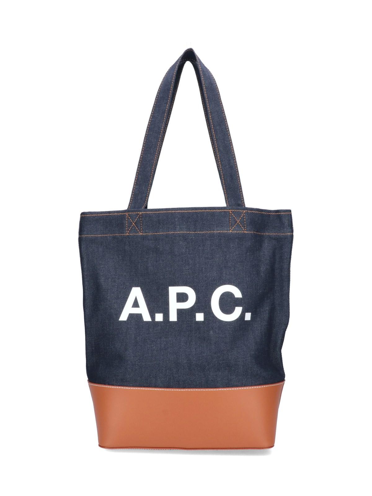 Apc - Axelle Tote Bag In Brown