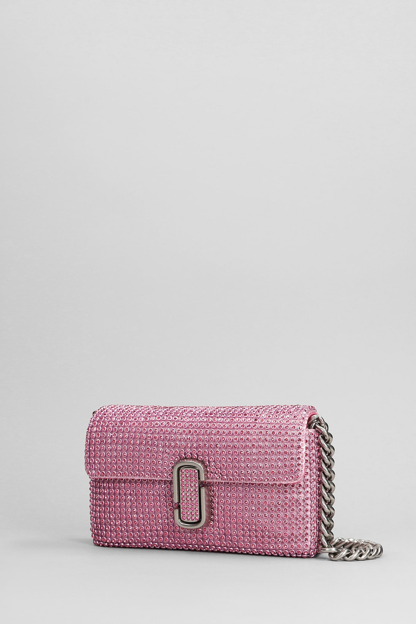 Shop Marc Jacobs Shoulder Bag In Rose-pink Synthetic Fibers