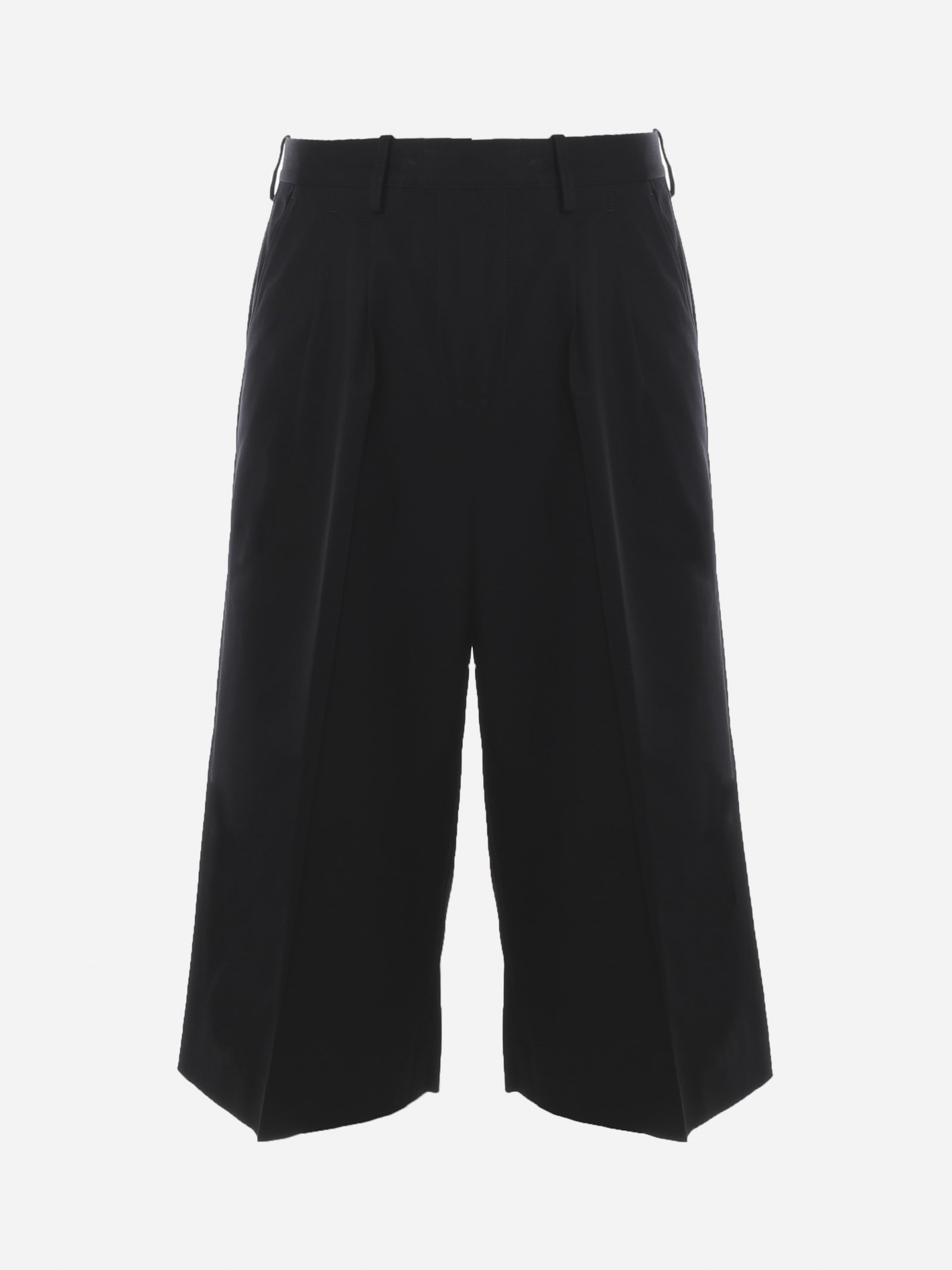 J.W. Anderson Black Cropped Tailored Trousers