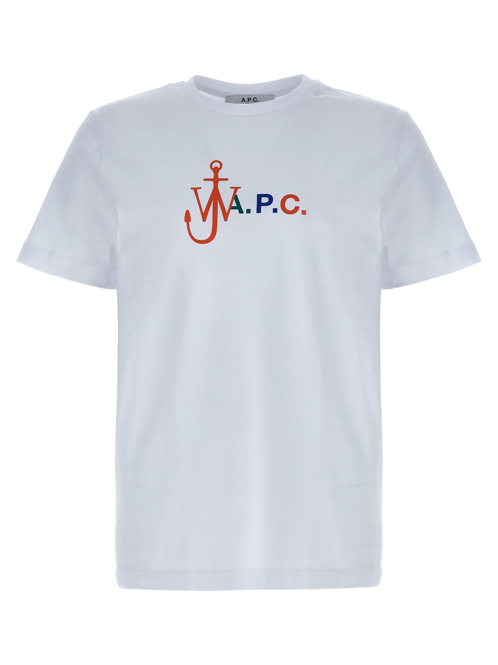 Shop Apc T-shirt A.p.c. X Jw Anderson In White