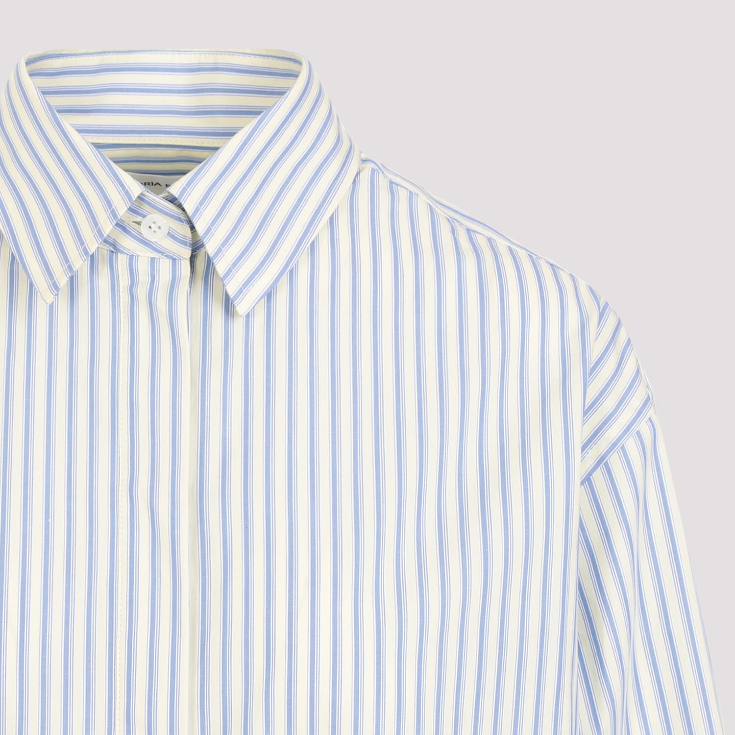 Shop Victoria Beckham Wrap Front Blouse In Chamomile