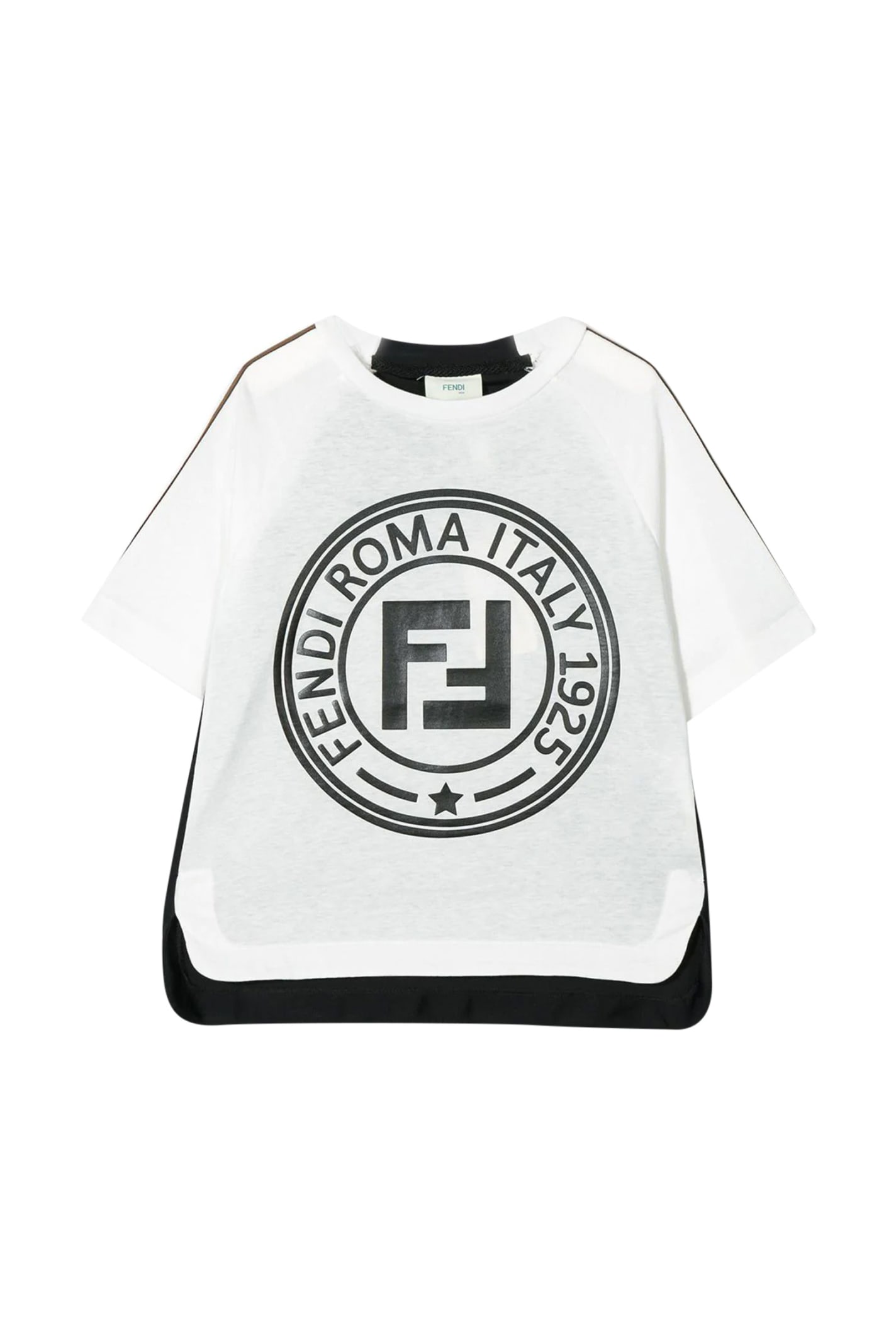 FENDI KIDS PRINTED T-SHIRT,11206912