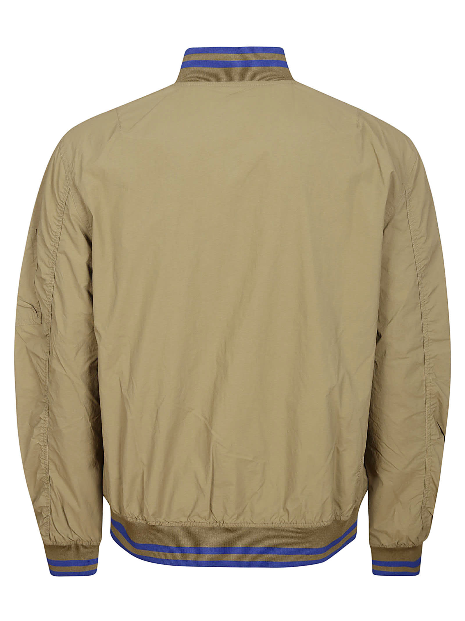 Shop Universal Works Ns Bomber Jacket In Sand