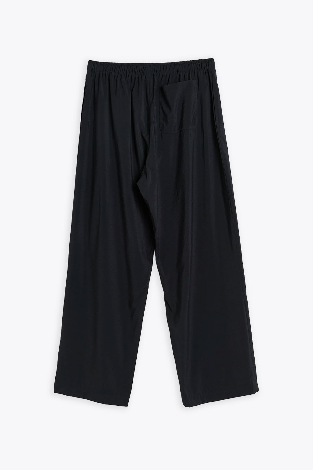 Shop Our Legacy Luft Trouser Black Liquid Viscose Drawstring Pant - Luft Trouser In Nero