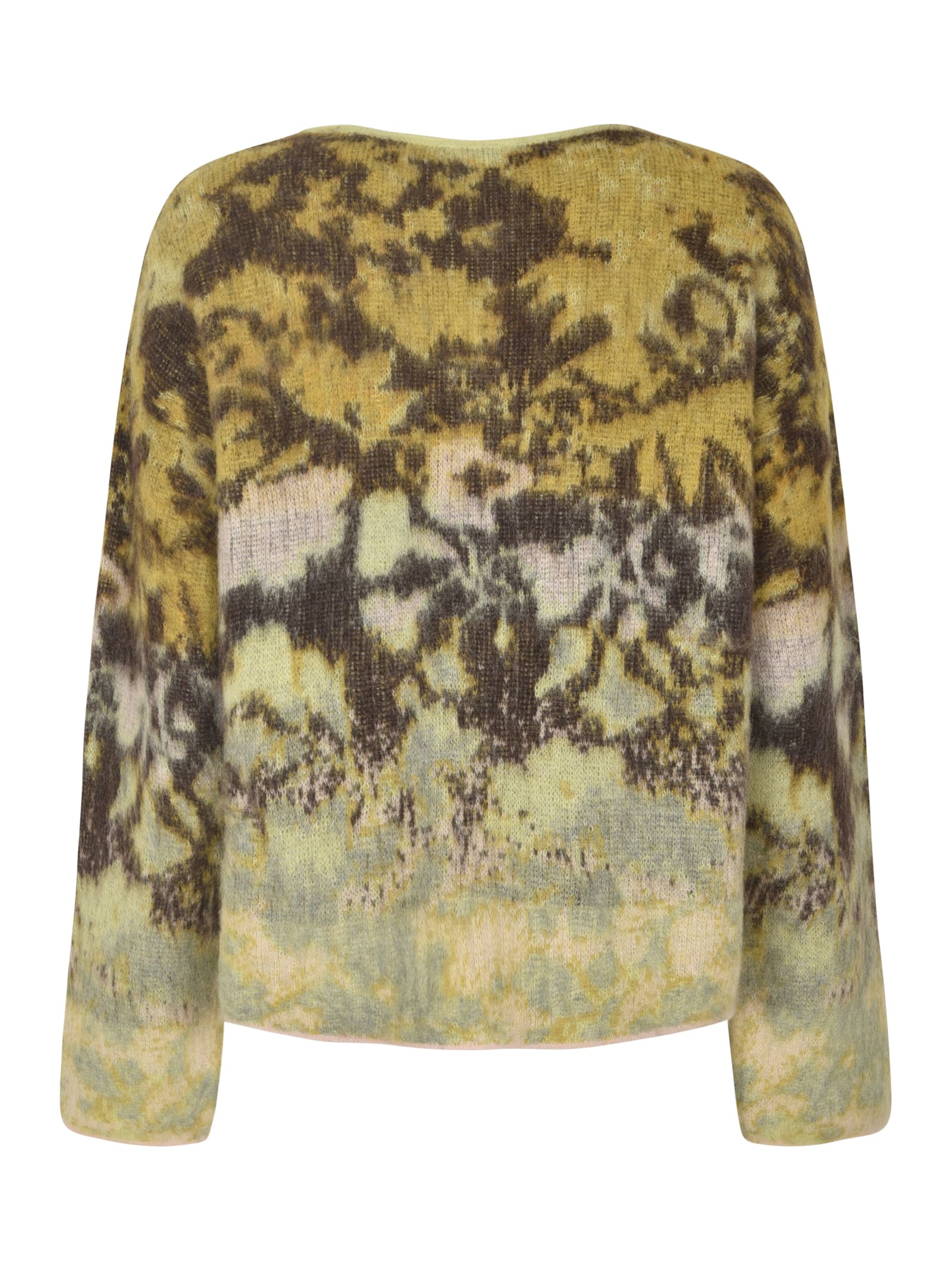 Shop Forte Forte Jacquard Sweater In Garden