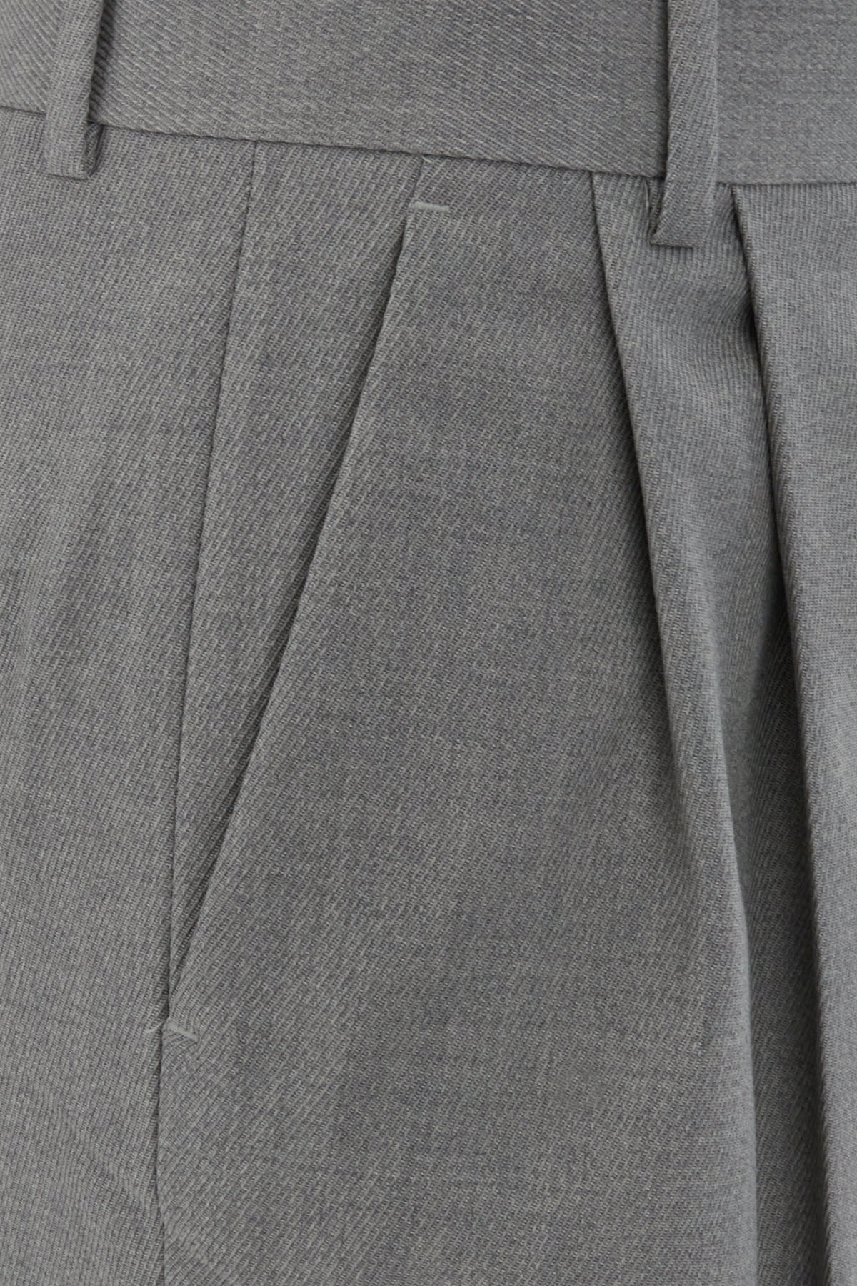 Armarium Celia Wool Straight Pleated Pants In 004