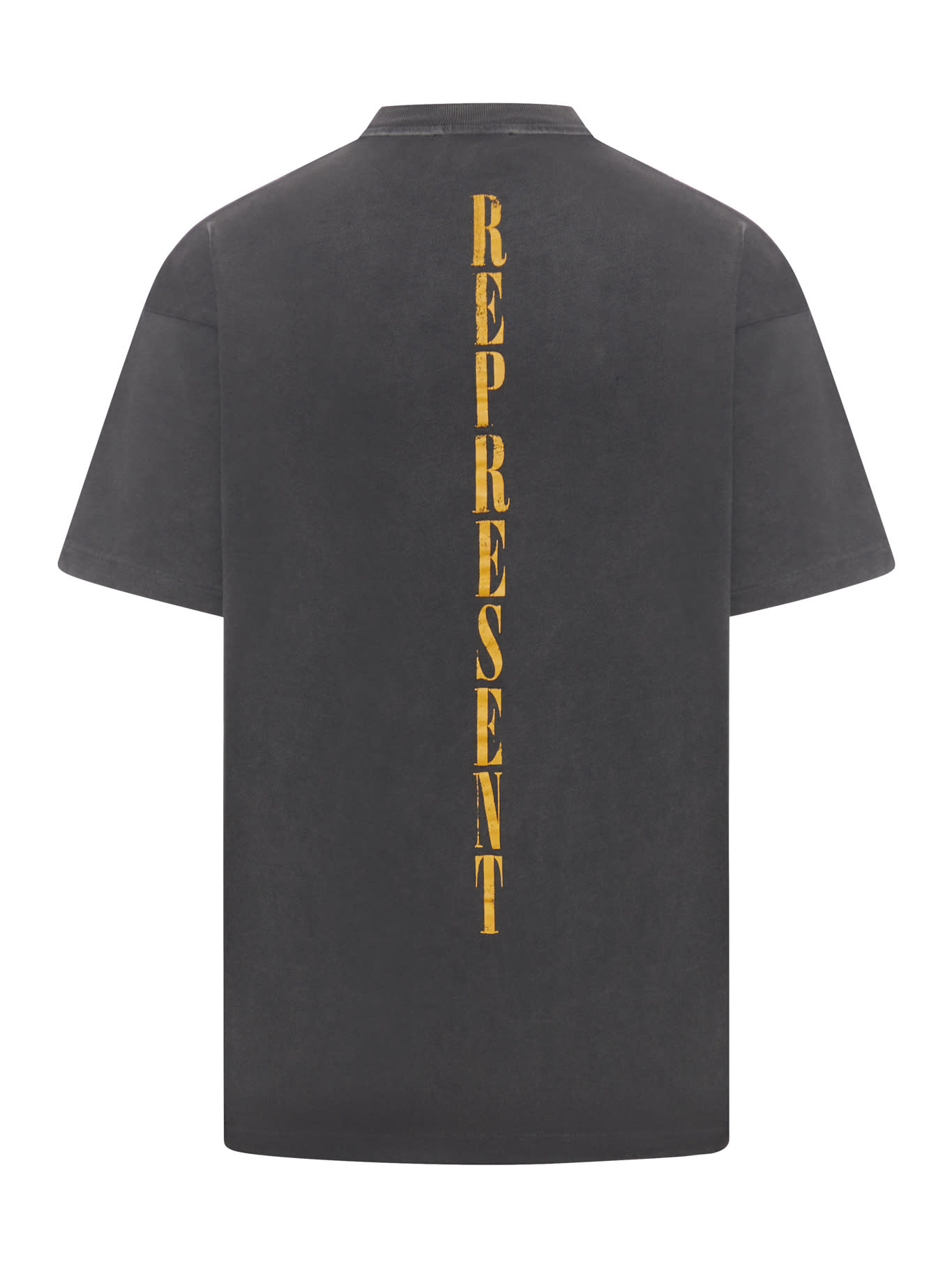 Shop Represent Reborn T-shirt In Aged Black