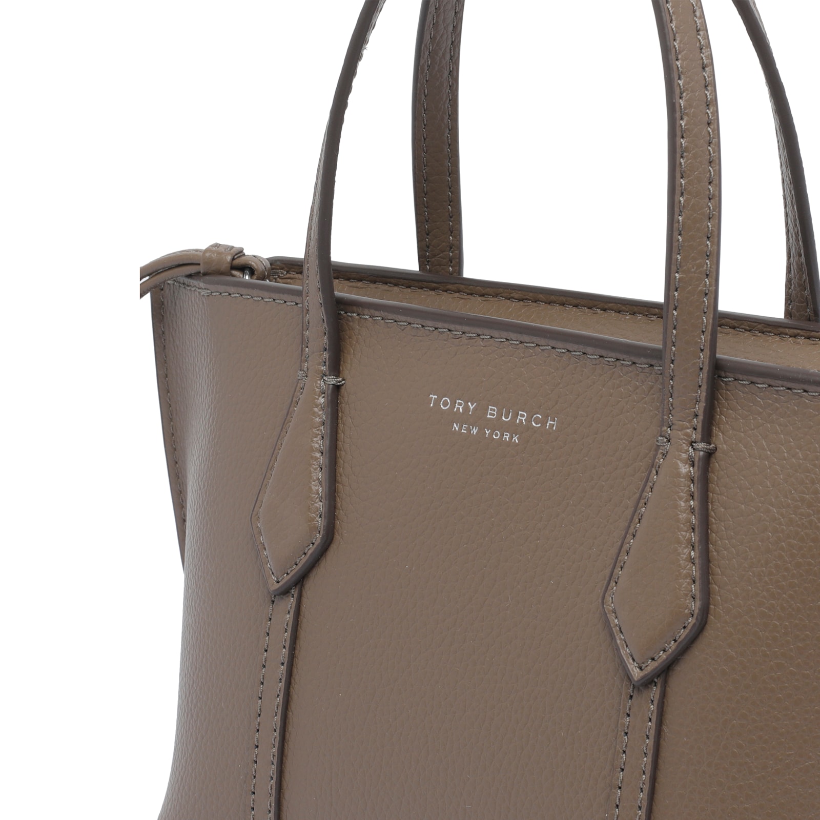 Tory Burch Mini Perry Tote Bag In Sand