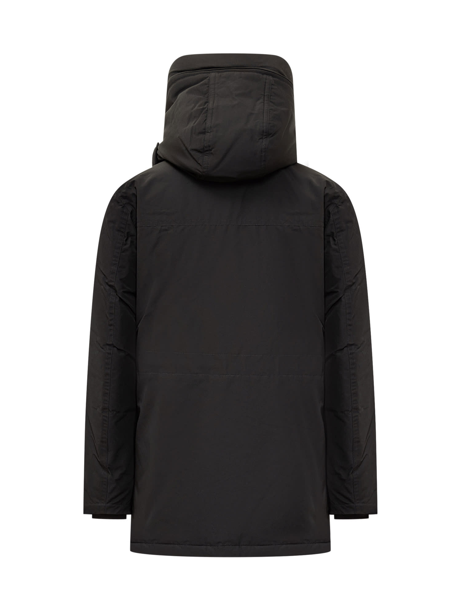 Shop Woolrich Ramar Arctic Parka In Black