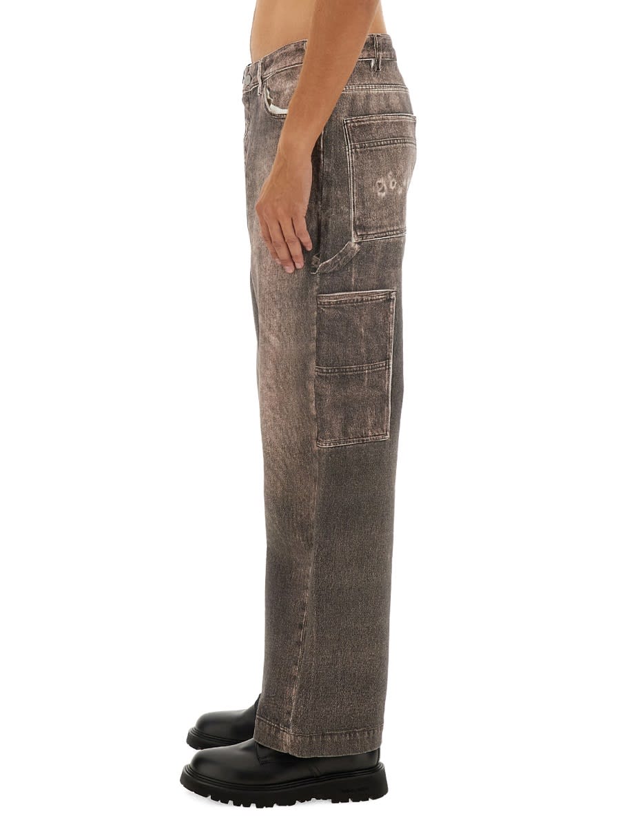 Shop Emporio Armani Jeans In Denim In Brown