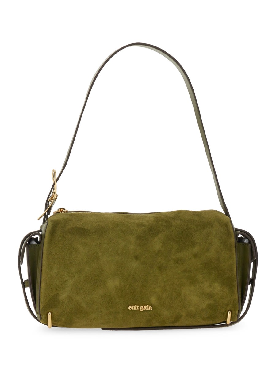 Shop Cult Gaia Shoulder Bag Natasha In Military Green