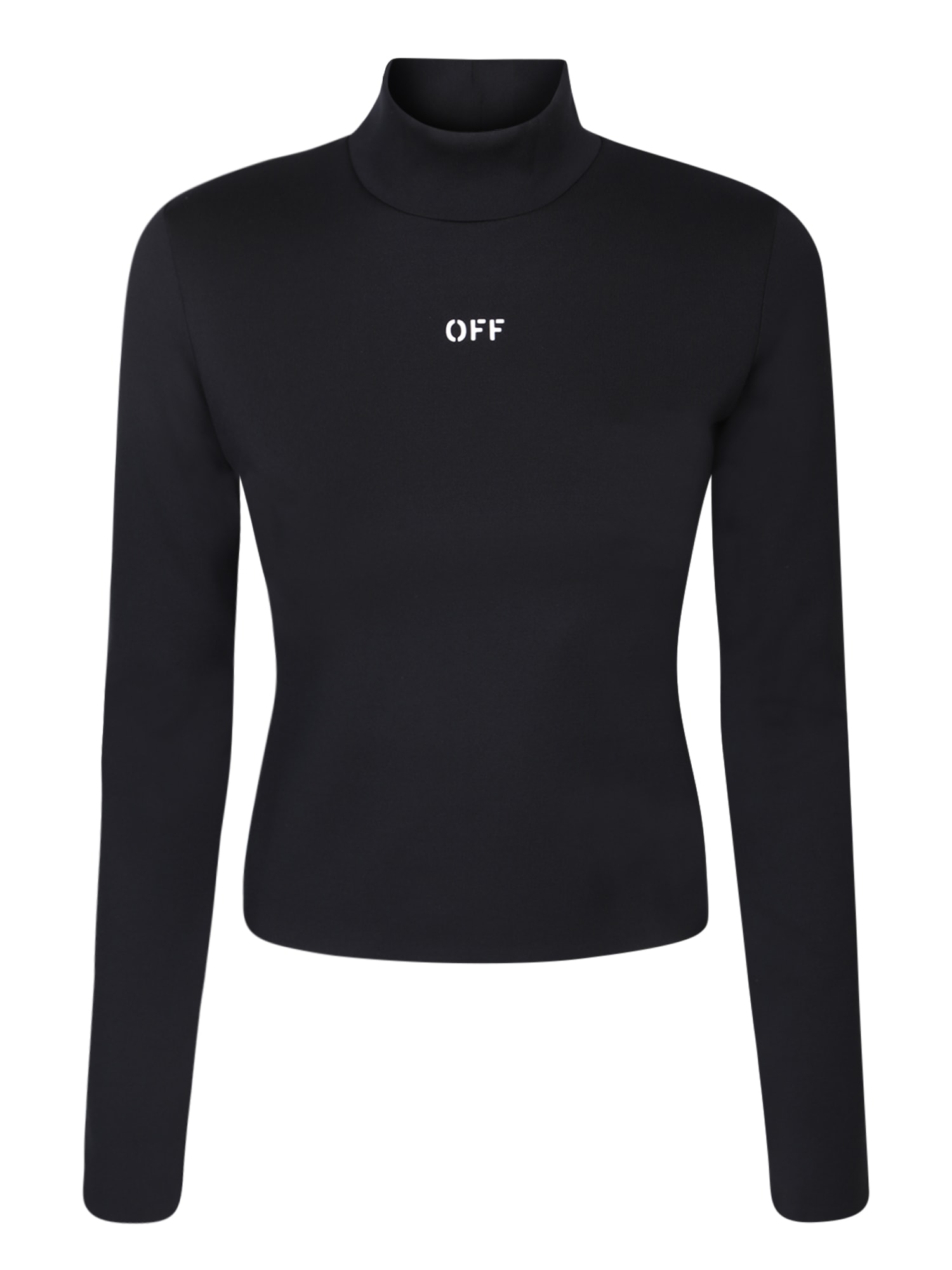 Shop Off-white Frontal Logo Black Top