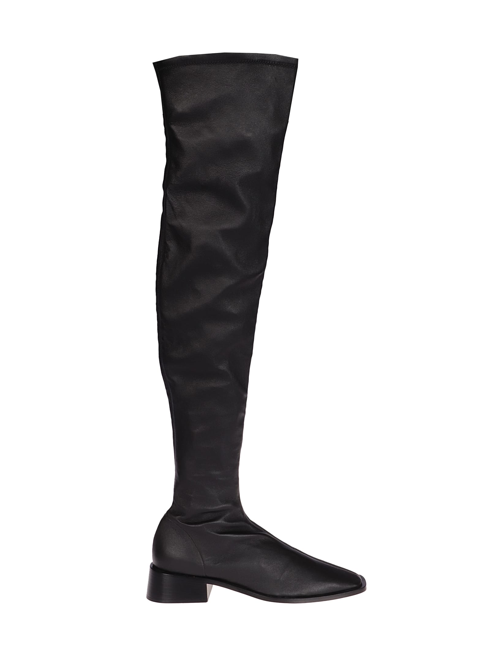 Neous Pros Overknee Stretch Leather 35mm Boots
